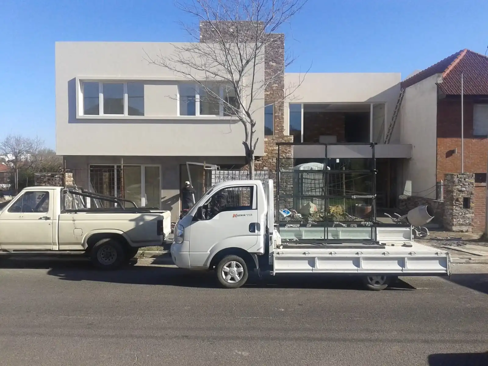 Vidrio laminado de seguridad instalado
